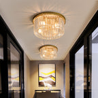 Luksusowa lampa sufitowa Crystal Flush – elegancka dekoracja wnętrz