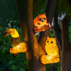 Nowoczesna lampa ogrodowa Słoneczna przyroda