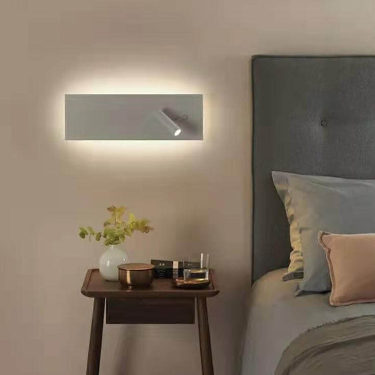 Nowoczesna lampka ścienna LED do sypialni – minimalistyczny kinkiet
