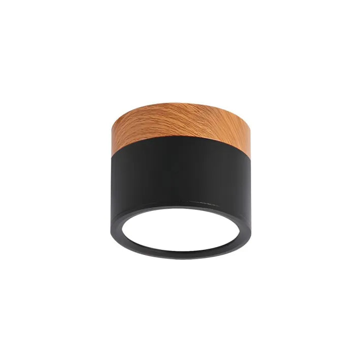 Smukła cylindryczna lampa sufitowa LED punktowa