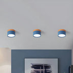Smukła cylindryczna lampa sufitowa LED punktowa