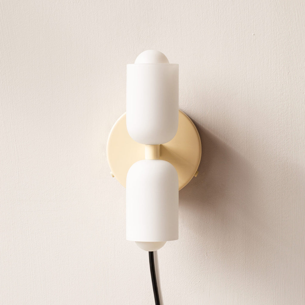 Elegancka lampa ścienna Nowoczesne światło góra i dół