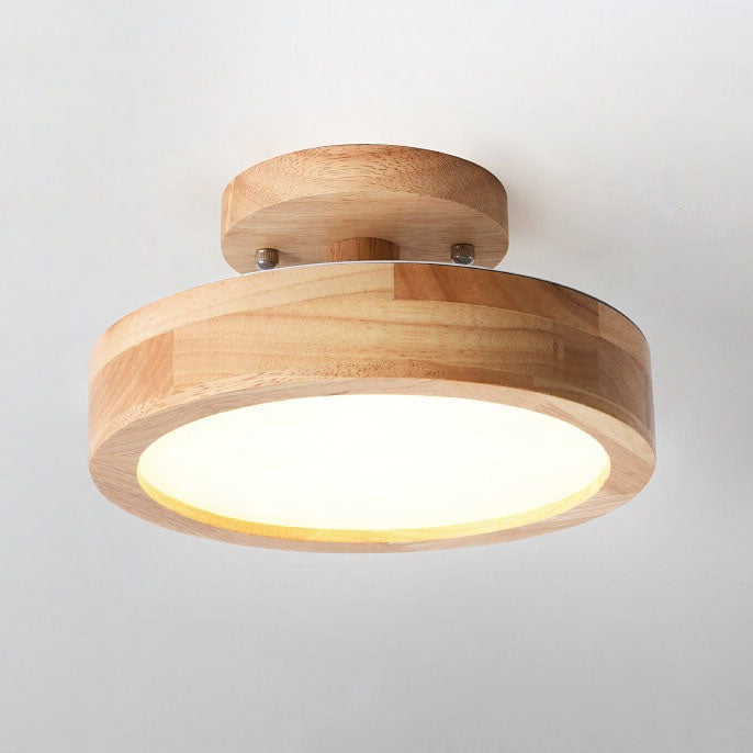 Wpuszczana skandynawska lampa sufitowa LED do wnętrz