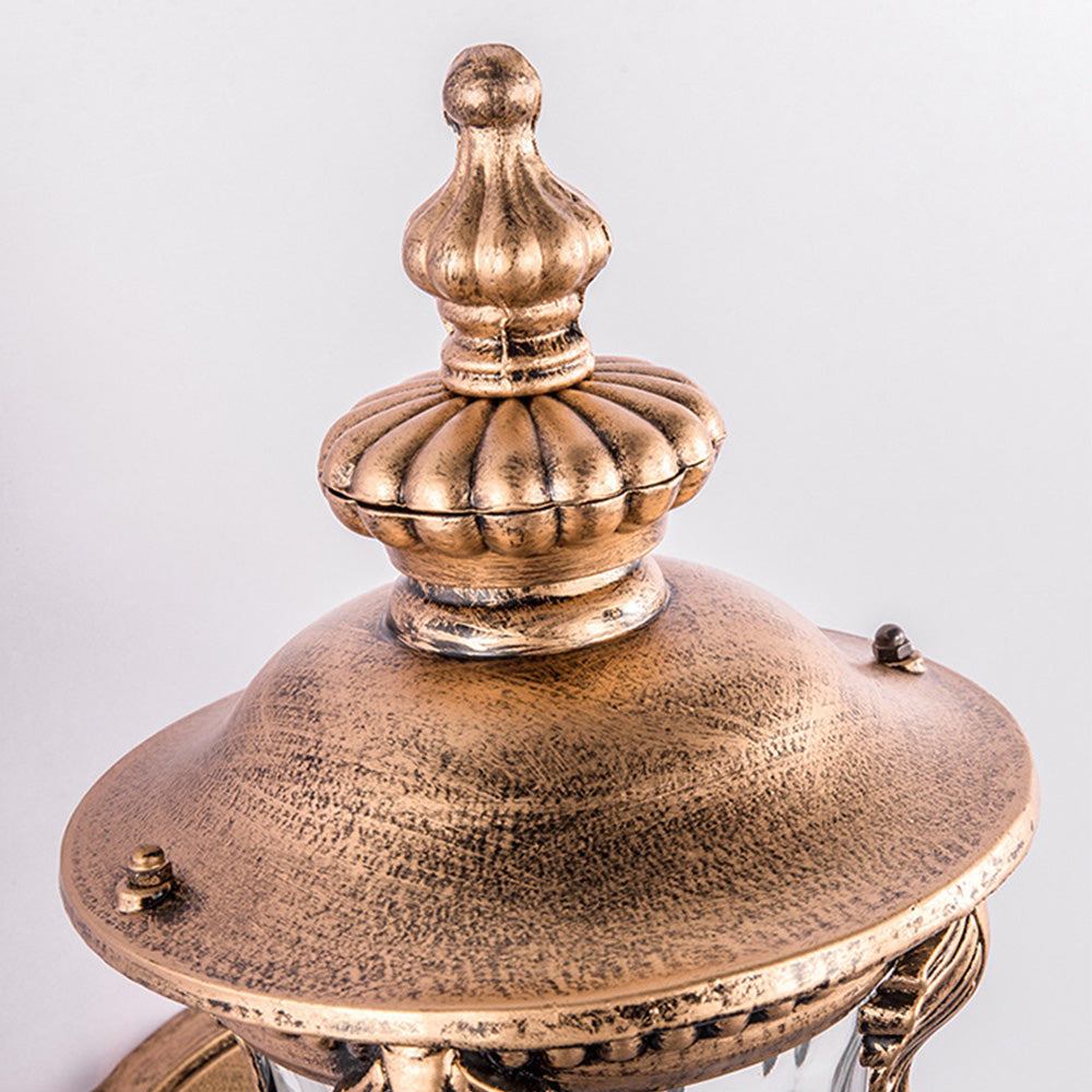 Wodoodporna lampa ścienna zewnętrzna w stylu vintage