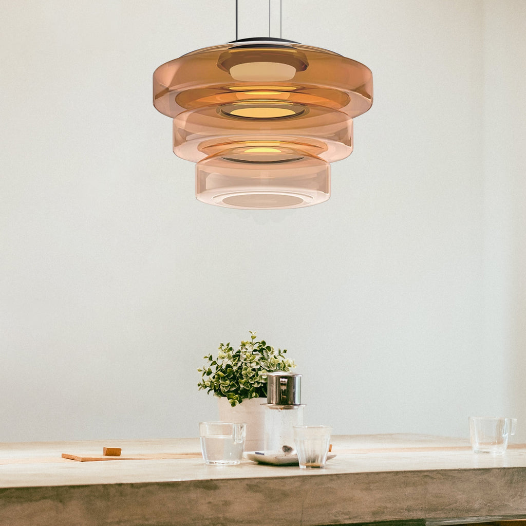 Lampa wisząca Halo do nowoczesnego domu