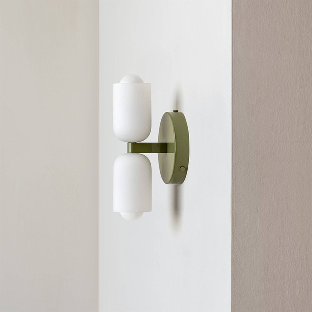 Elegancka lampa ścienna Nowoczesne światło góra i dół