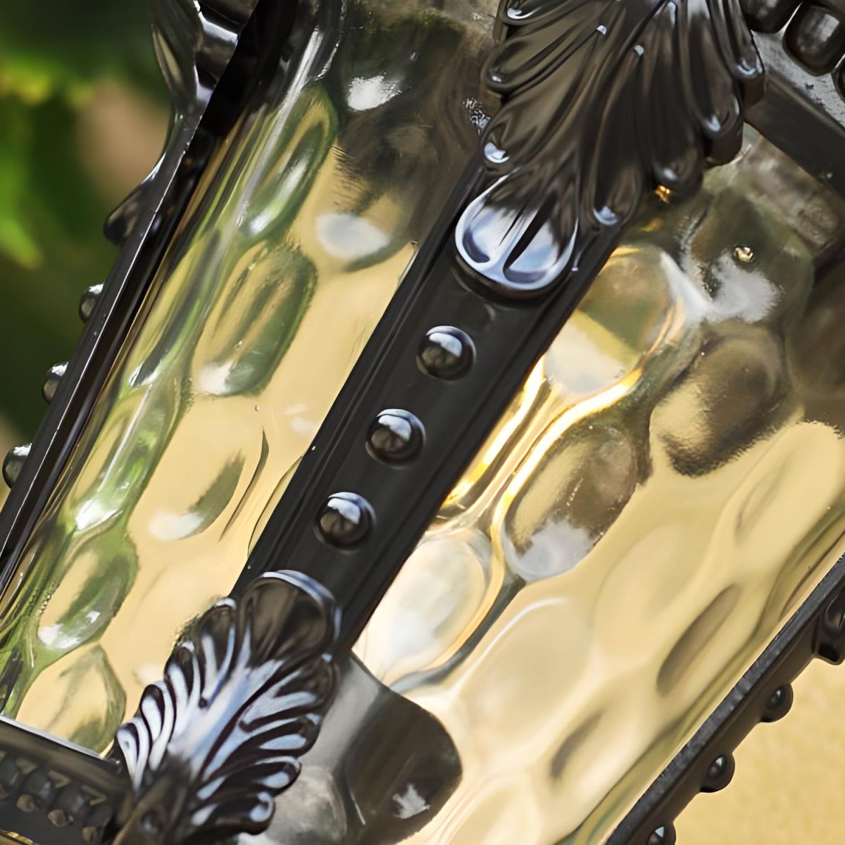 Wodoodporna lampa ścienna zewnętrzna w stylu vintage