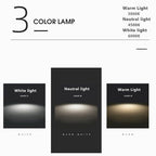 Wpuszczana skandynawska lampa sufitowa LED do wnętrz