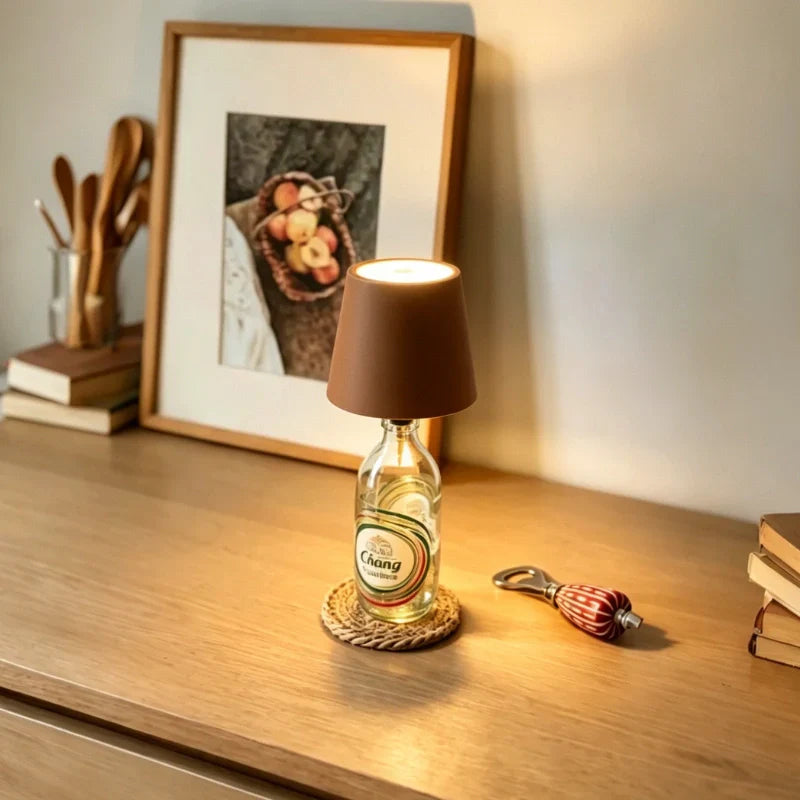 Lampki do butelek ładowane Regulowane zmienne światło