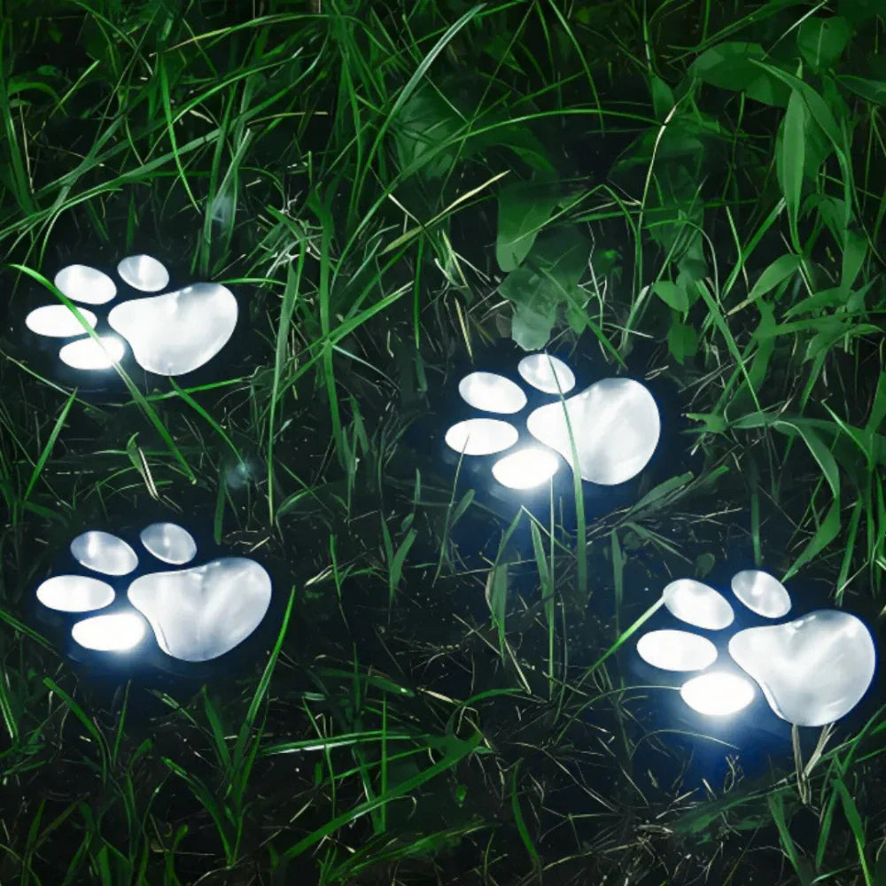 Ciepła futrzana wodoodporna lampa ogrodowa zasilana energią słoneczną