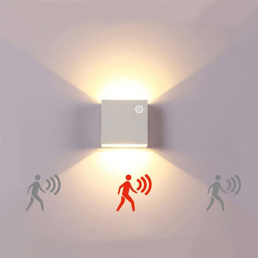 Inteligentne Oświetlenie Zewnętrzne Lampa LED z Czujnikiem Ruchu