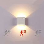 Inteligentne Oświetlenie Zewnętrzne Lampa LED z Czujnikiem Ruchu