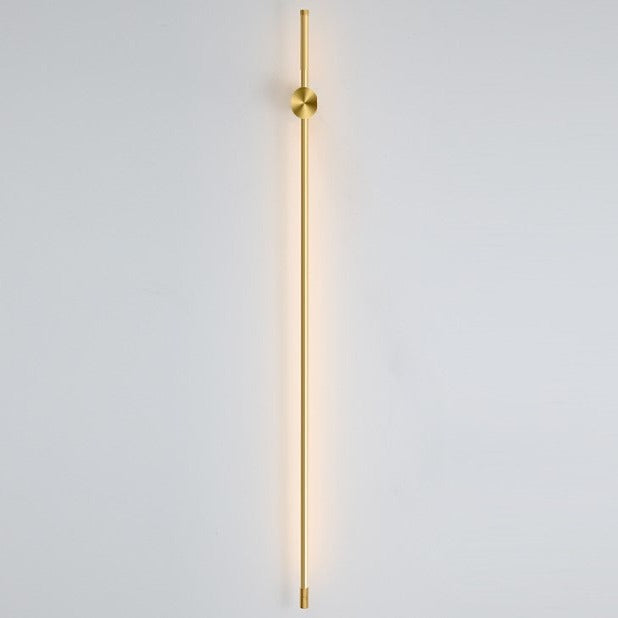 Elegancka liniowa lampa ścienna LED do nowoczesnych wnętrz