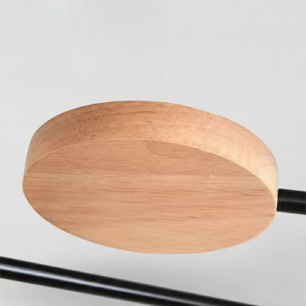 Elegancka, nowoczesna lampa sufitowa z ręcznie wykonanymi wykończeniami