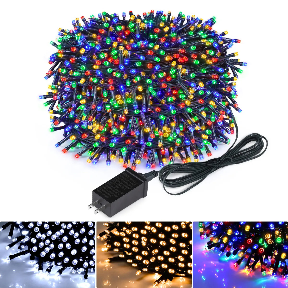Zewnętrzne lampki łańcuchowe LED – lampka nocna