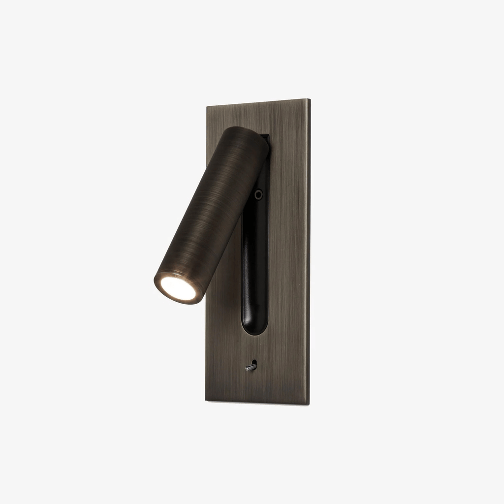 Lampa do czytania naścienna z wbudowanym oświetleniem nocnym LED