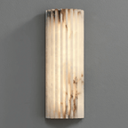 Estetyczna lampa ścienna z alabastru