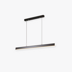 Smukła designerska nowoczesna lampa wisząca LED liniowa – Funkcjonalne oświetlenie liniowe