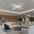 Minimalistyczna lampa sufitowa LED – nowoczesne oświetlenie wnętrz