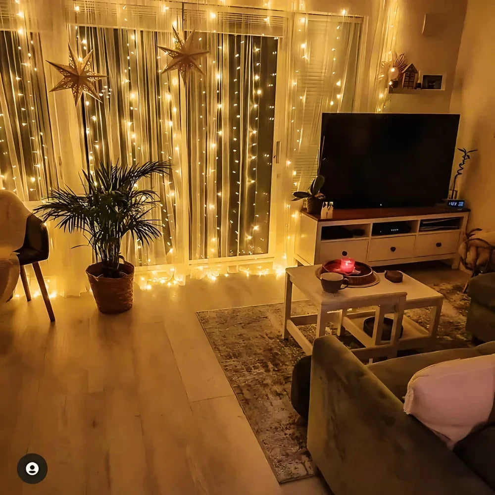 Wszechstronna kurtyna Fairy z 8 trybami oświetlenia