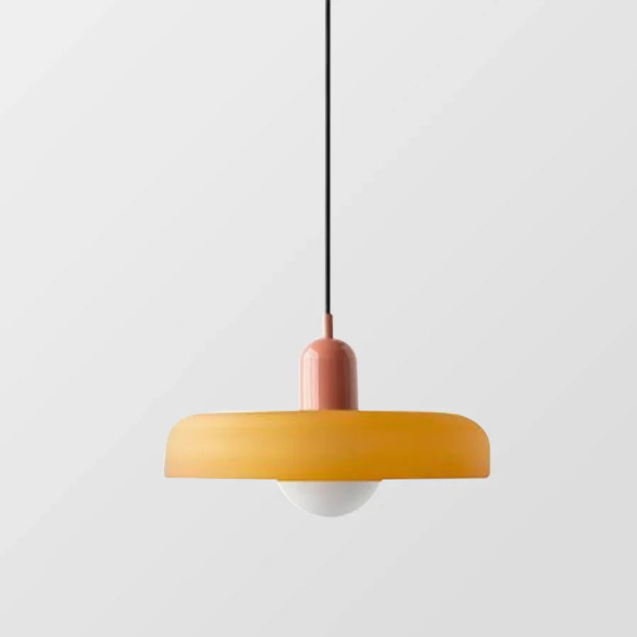 Stylowa marmurowa lampa wisząca sufitowa w stylu skandynawskim
