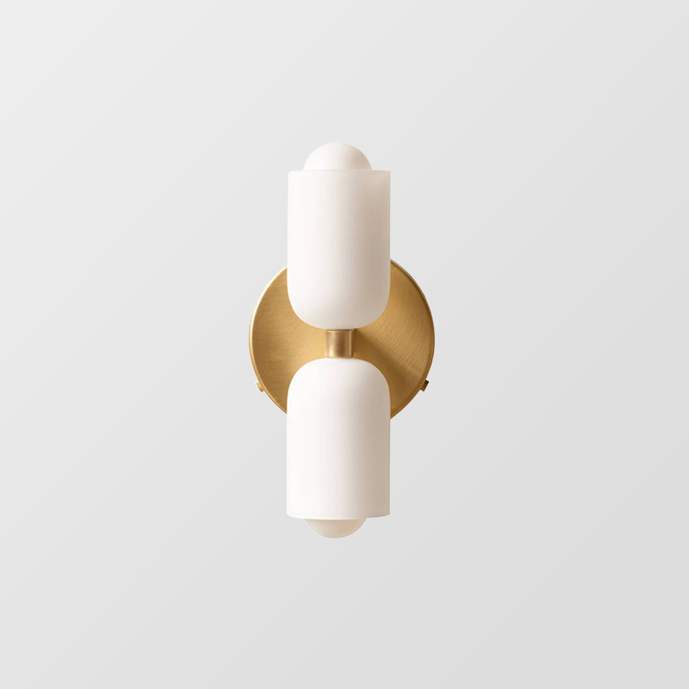 Elegancka lampa ścienna Nowoczesne światło góra i dół