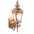 Wodoodporna lampa ścienna zewnętrzna w stylu vintage