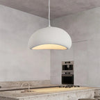 Minimalistyczna lampa sufitowa w stylu japandi