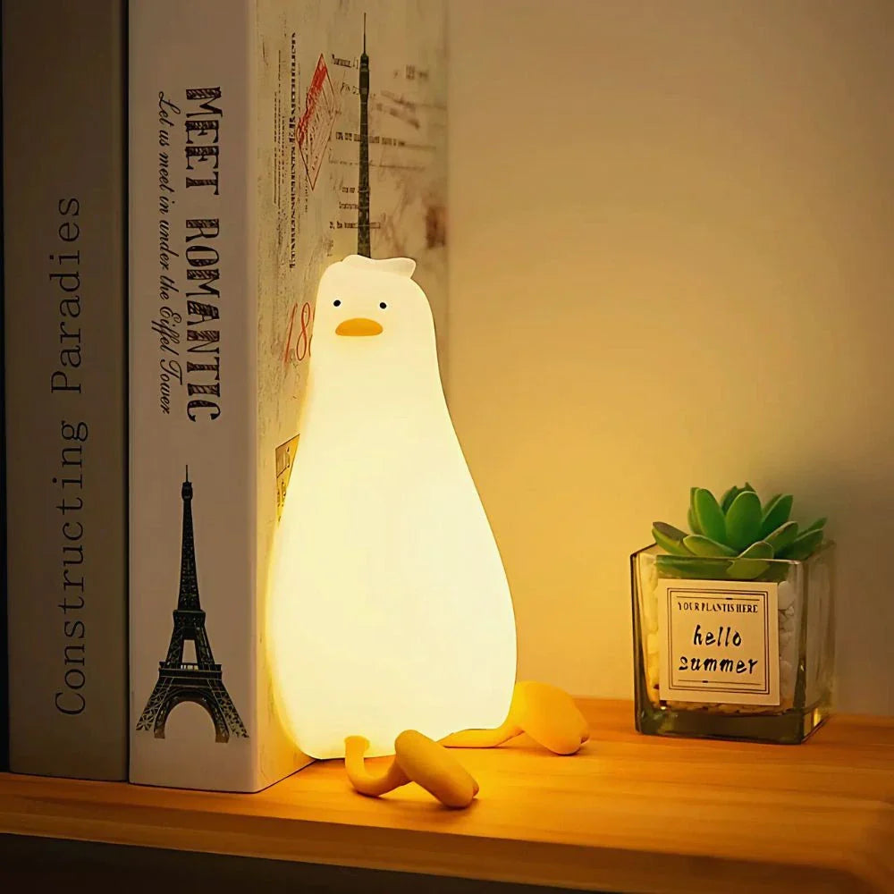 Przenośna Nocna Lampa z Delikatnym Światłem - Projekt zwierzęcy