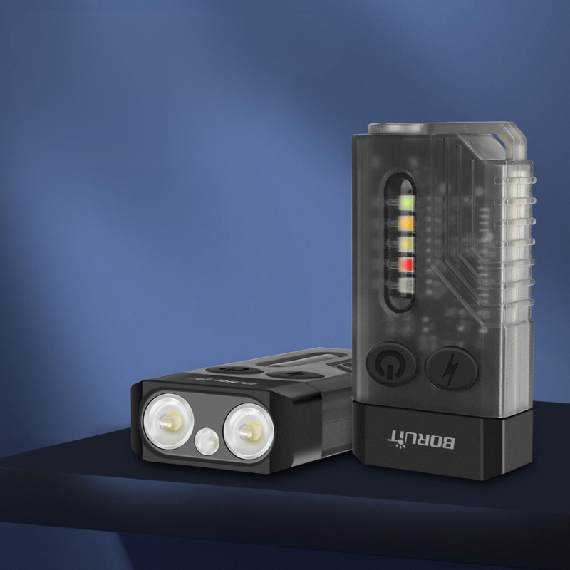 Kompaktowa latarka USB-C EDC z magnetyczną podstawą