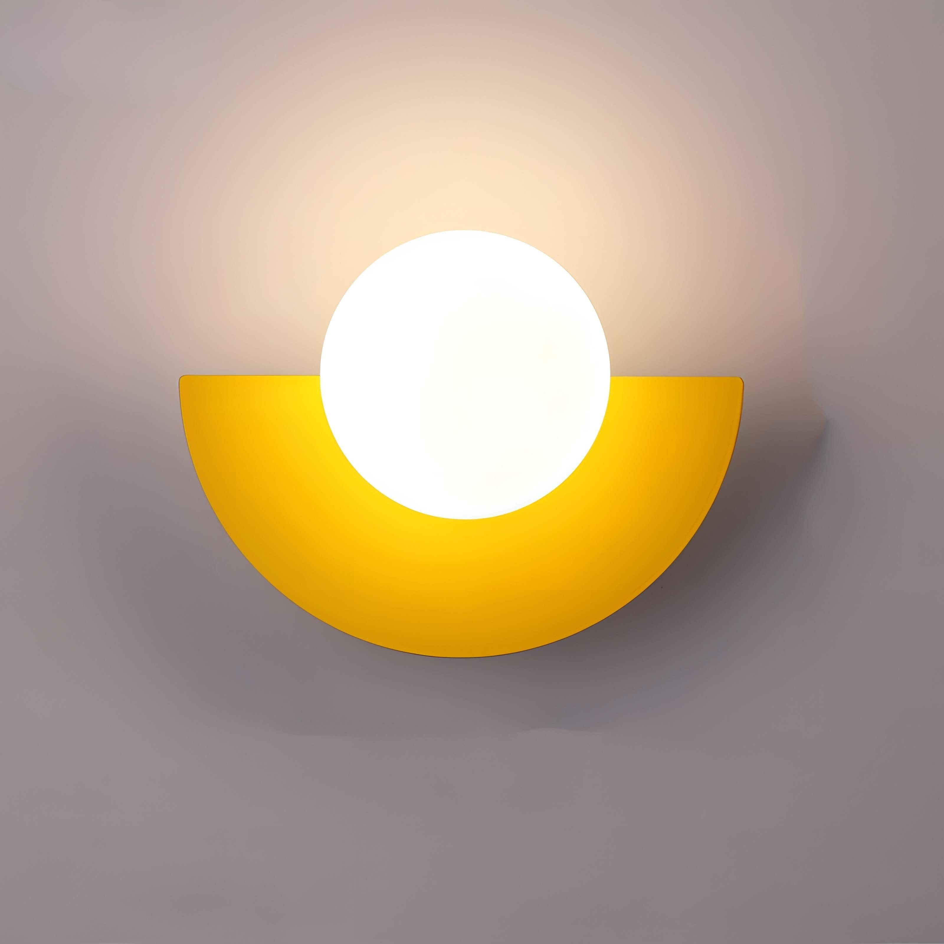 Lampa ścienna nordycka LED metalowa