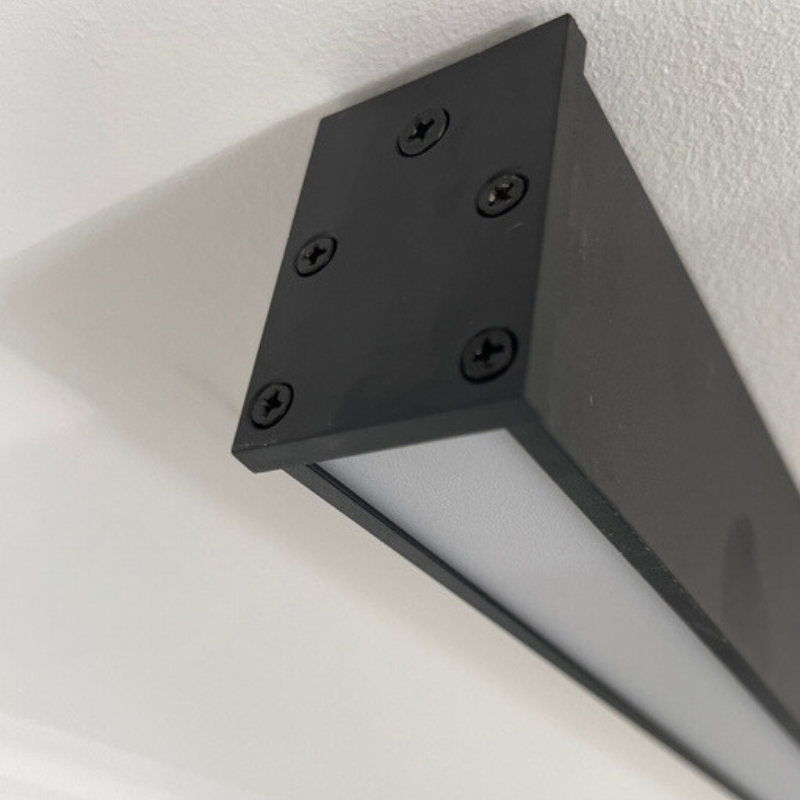 Smukła minimalistyczna liniowa lampa sufitowa LED nowoczesna