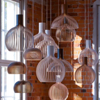 Elegancka Lampa Wisząca z Bambusa