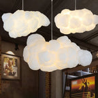 Nowoczesna lampa sufitowa typu „cloud” z regulowaną wysokością