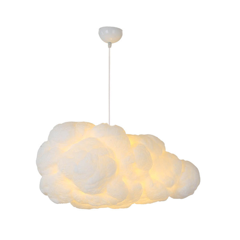 Regulowana lampa sufitowa z dwoma kloszami Biała nowoczesna oprawa