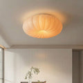 Minimalistyczna lampa sufitowa LED do wnętrz, do montażu podtynkowego, o okrągłym kształcie
