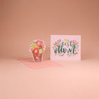 Piękna kartka 3D pop up prezent na Dzień Matki