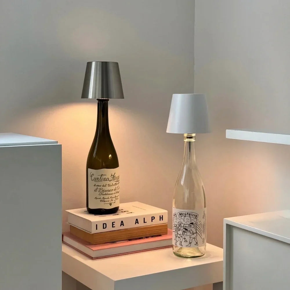 Lampki do butelek ładowane Regulowane zmienne światło