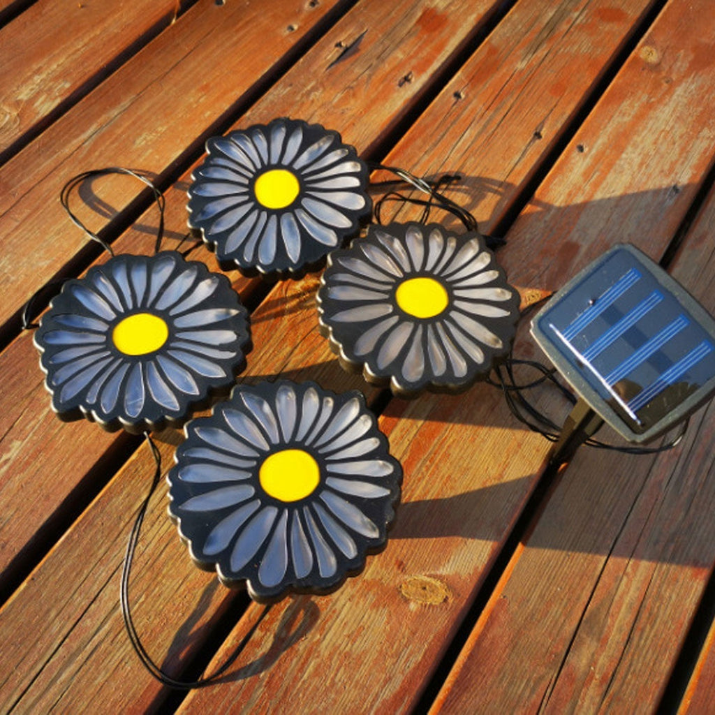 Nowoczesna lampka ogrodowa Daisy Solar String Lights do ogrodu