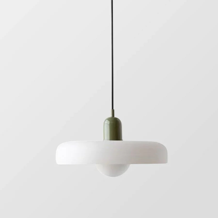 Stylowa marmurowa lampa wisząca sufitowa w stylu skandynawskim