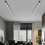 Smukła minimalistyczna liniowa lampa sufitowa LED nowoczesna