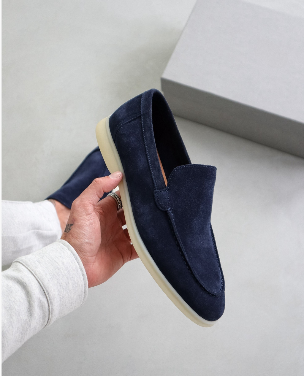 Męskie Mokasyny Smart Casual Eleganckie Wsuwane Buty Codzienne