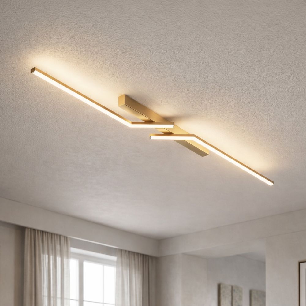 Nowoczesna, smukła oprawa sufitowa LED – liniowa oprawa oświetleniowa