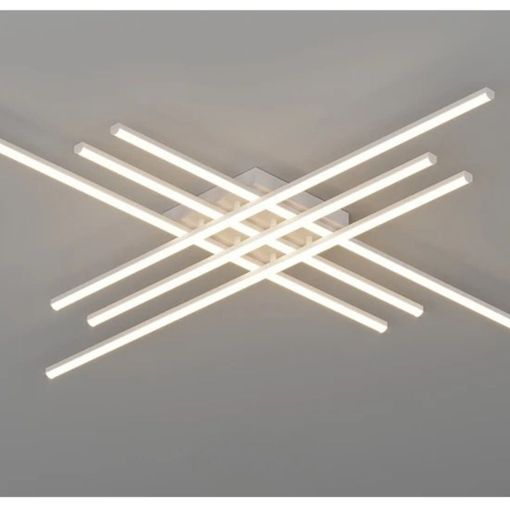 Minimalistyczna lampa sufitowa LED – nowoczesne oświetlenie wnętrz