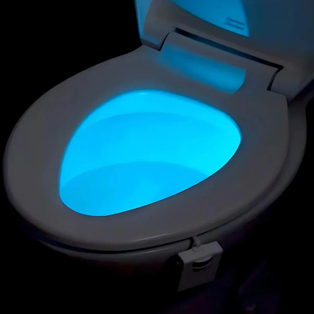 Inteligentne LED światło toaletowe z czujnikiem