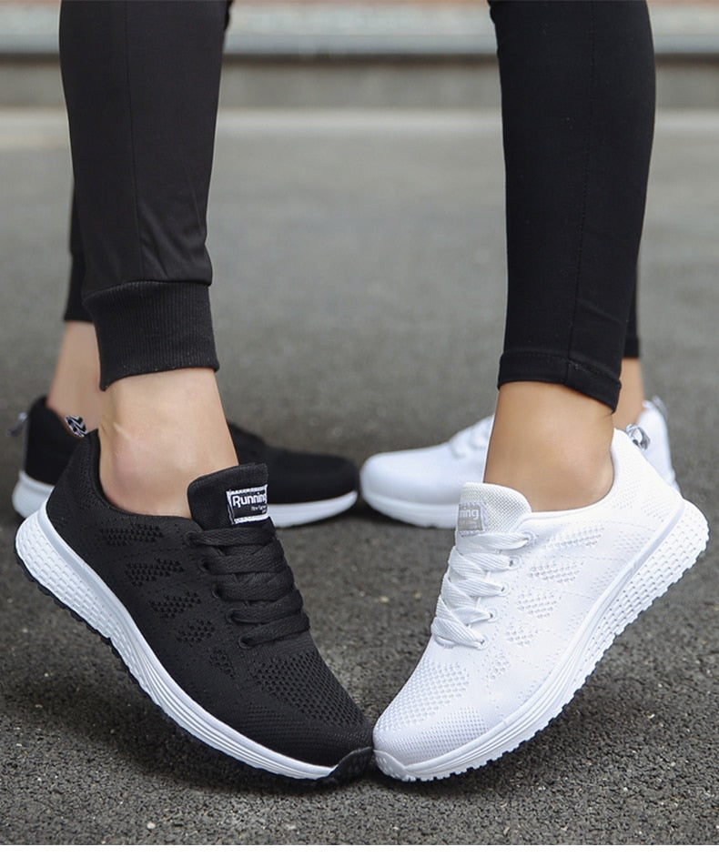 Damskie Sneakersy Komfortowe Lekkie Stabilne Na Co Dzień