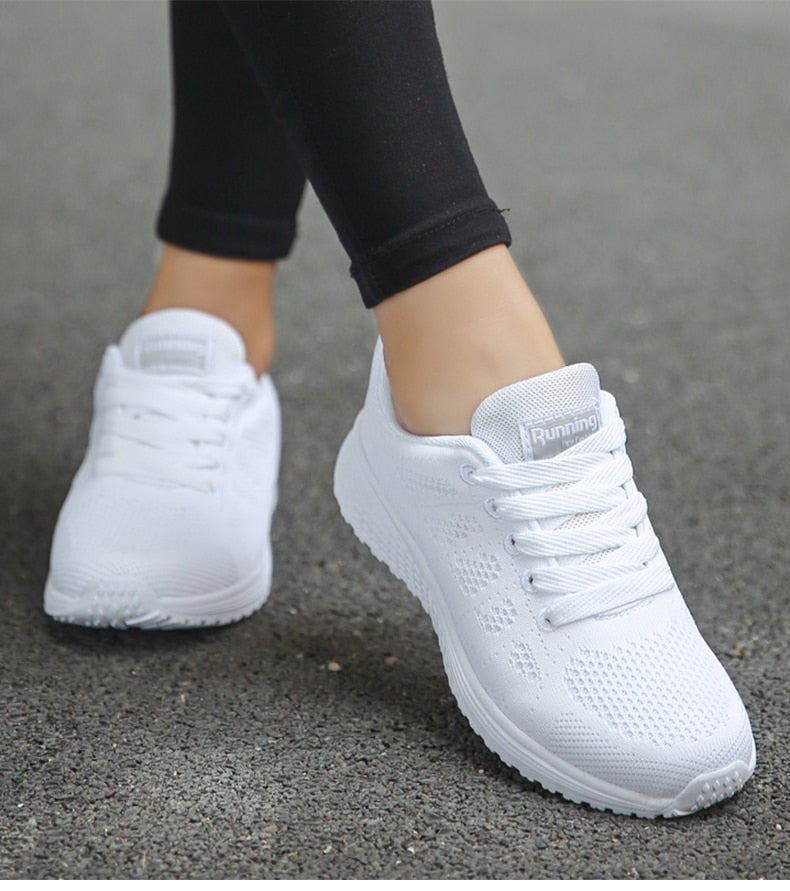 Damskie Sneakersy Komfortowe Lekkie Stabilne Na Co Dzień