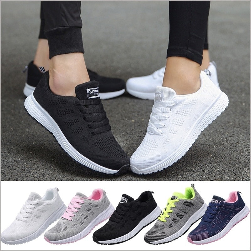 Damskie Sneakersy Komfortowe Lekkie Stabilne Na Co Dzień