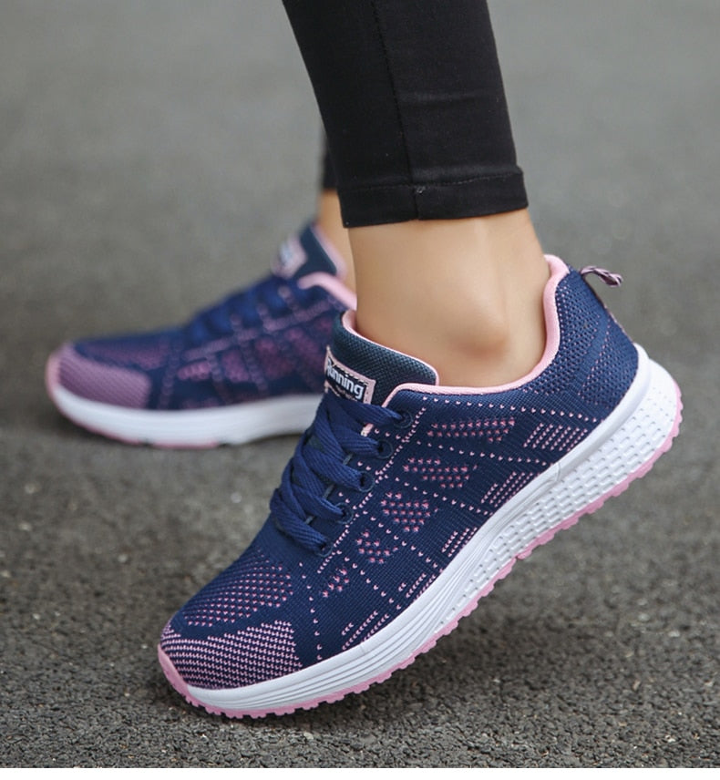 Damskie Sneakersy Komfortowe Lekkie Stabilne Na Co Dzień