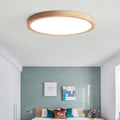 Stylowa Okrągła Lampa Sufitowa Flush Mount Nowoczesna – Minimalistyczny styl japoński